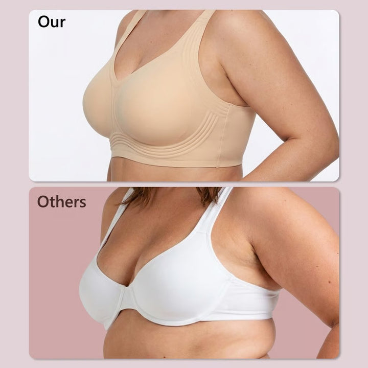 🏆Wirefree Full-Coverage Support Bra Padded Gentle Uplift All-Day Comfort👍No More Sagging Breasts