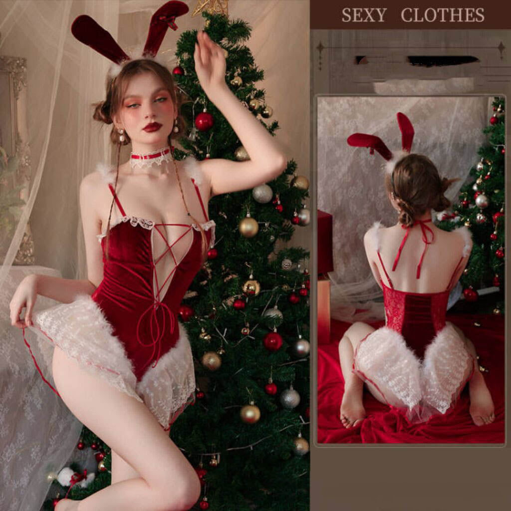 Christmas Sexy Pajamas Set
