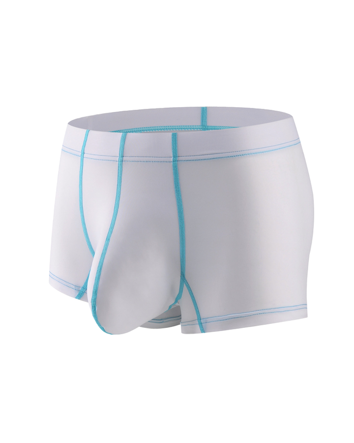 Men’s Ice Silk Comfortable Breathable Large Pouch Boxer Briefs