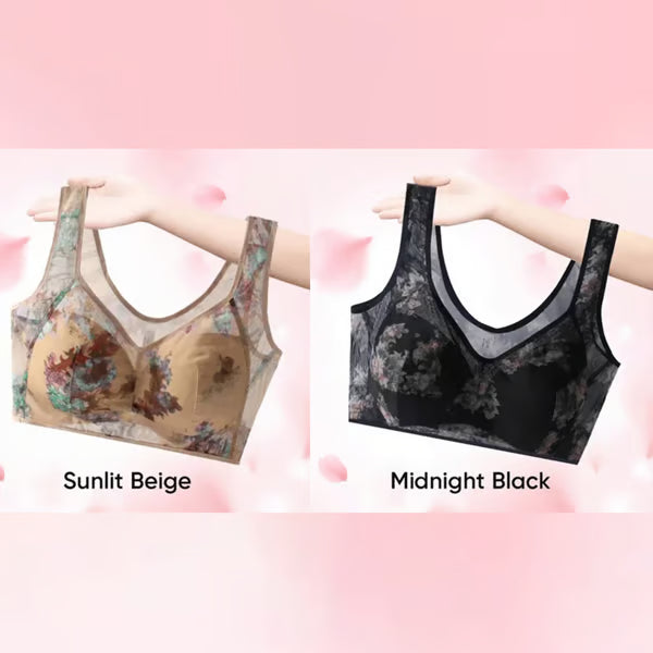 Ice Silk Lace Cooling Comfort Bra