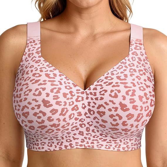 🏆Wirefree Full-Coverage Support Bra Padded Gentle Uplift All-Day Comfort👍No More Sagging Breasts