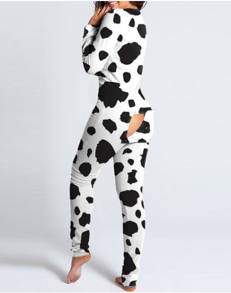Last 4 hours 58% OFF -🎄Women Button Flap Sexy Jumpsuit 🎁