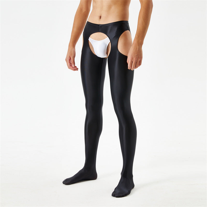 Men's Open Crotch Pantyhose