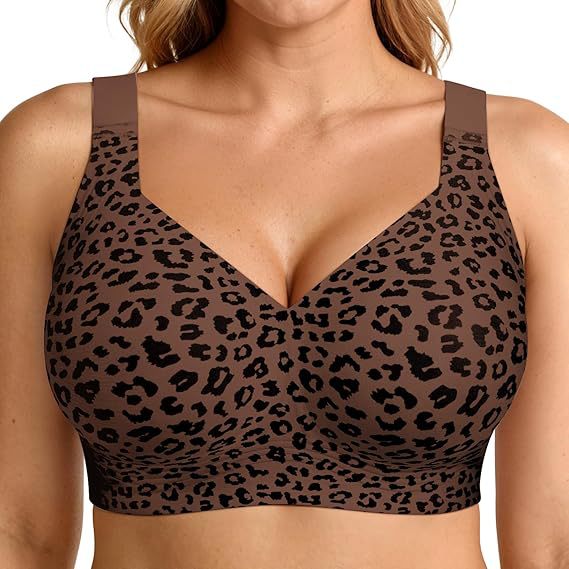 🏆Wirefree Full-Coverage Support Bra Padded Gentle Uplift All-Day Comfort👍No More Sagging Breasts