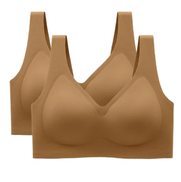 ShySilk Jelly Plus Size Friendly T-shirt Seamless Bra