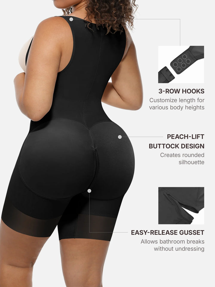 V-Shaped Faja Tummy Control Butt Lift Bodysuit Bundle