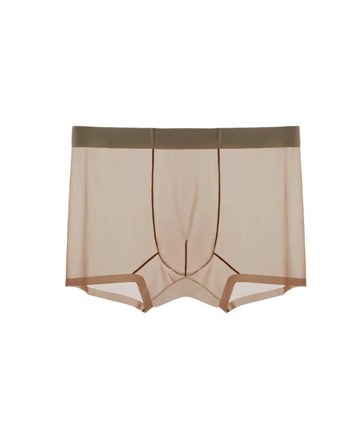 Men's Ice Silk Sexy Comfortable Thin Seamless Breathable Underwear