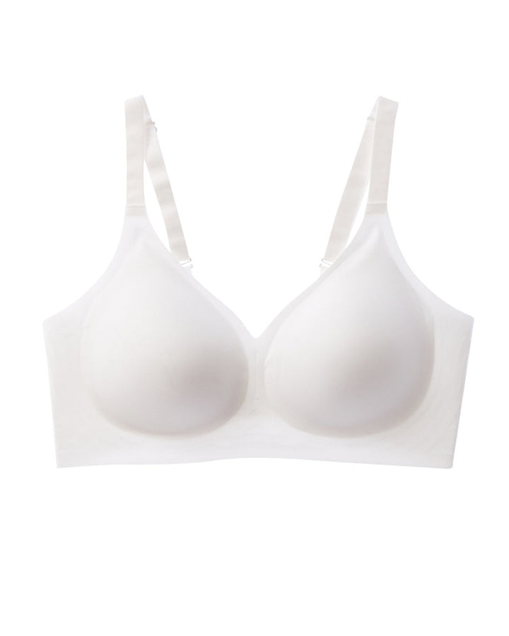 Women's Wire-Free Seamless Push-Up Comfortable Plus Size Bra