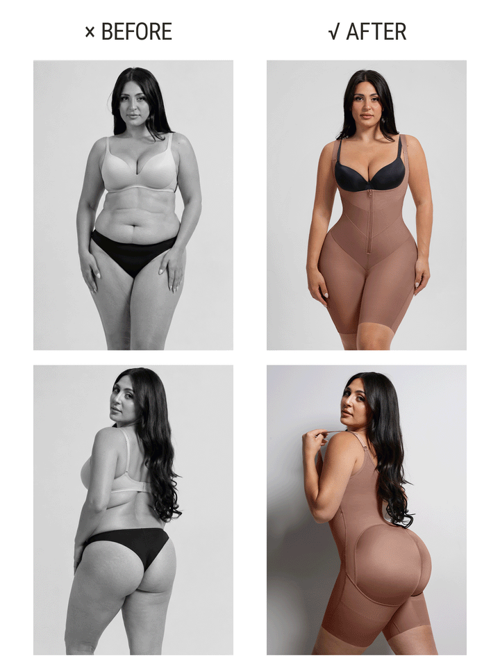 V-Shaped Faja High Compression Tummy Control Shapewear Bundle