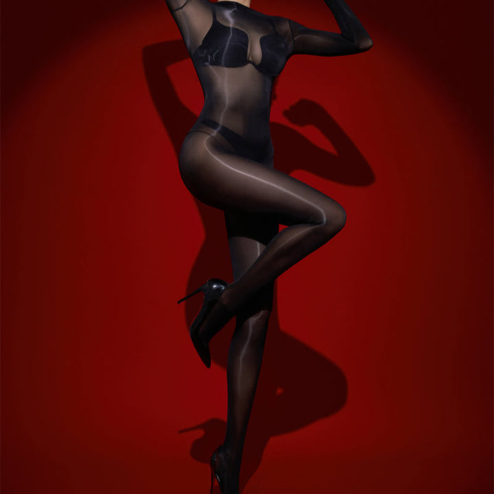 Oily One-Piece Stockings
