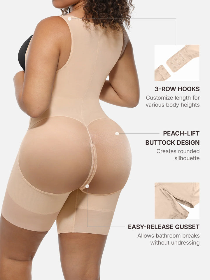 V-Shaped Faja Tummy Control Butt Lift Bodysuit Bundle
