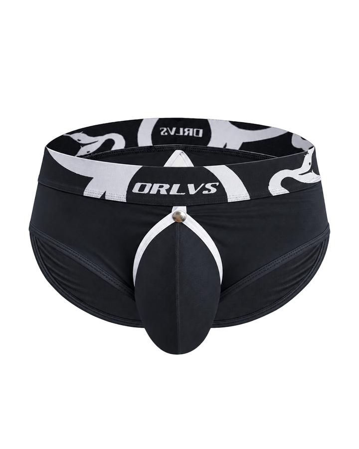 2-Pack Men's Contoured Pouch Low-Rise Briefs
