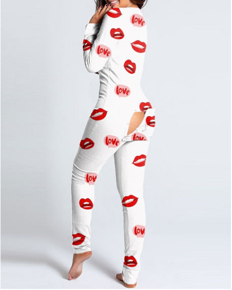 Last 4 hours 58% OFF -🎄Women Button Flap Sexy Jumpsuit 🎁