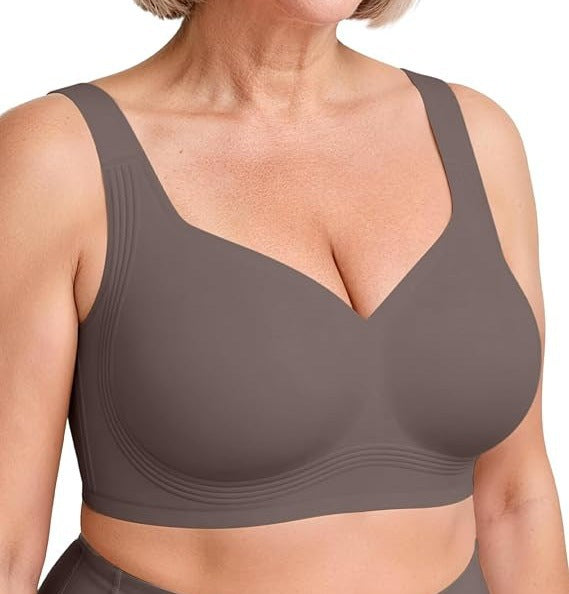 🏆Wirefree Full-Coverage Support Bra Padded Gentle Uplift All-Day Comfort👍No More Sagging Breasts