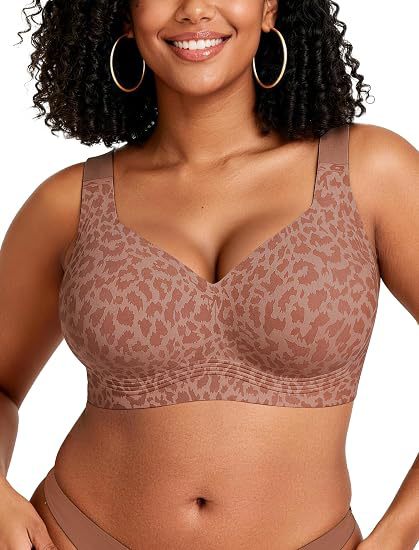 🏆Wirefree Full-Coverage Support Bra Padded Gentle Uplift All-Day Comfort👍No More Sagging Breasts