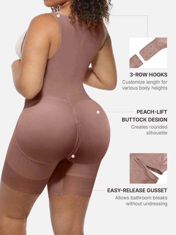 V-Shaped Faja Tummy Control Butt Lift Bodysuit Bundle