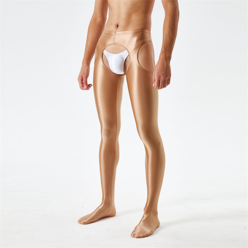Men's Open Crotch Pantyhose