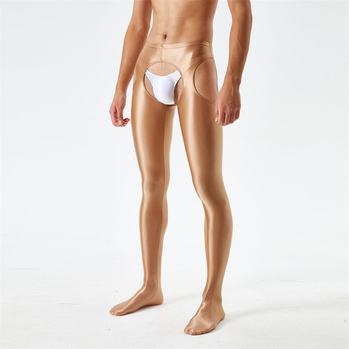 Men's Open Crotch Pantyhose