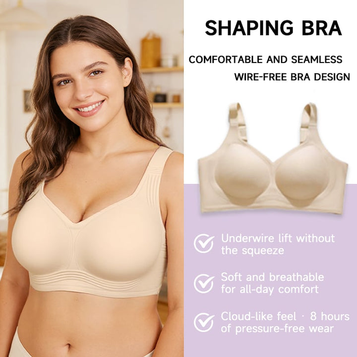 🏆Wirefree Full-Coverage Support Bra Padded Gentle Uplift All-Day Comfort👍No More Sagging Breasts