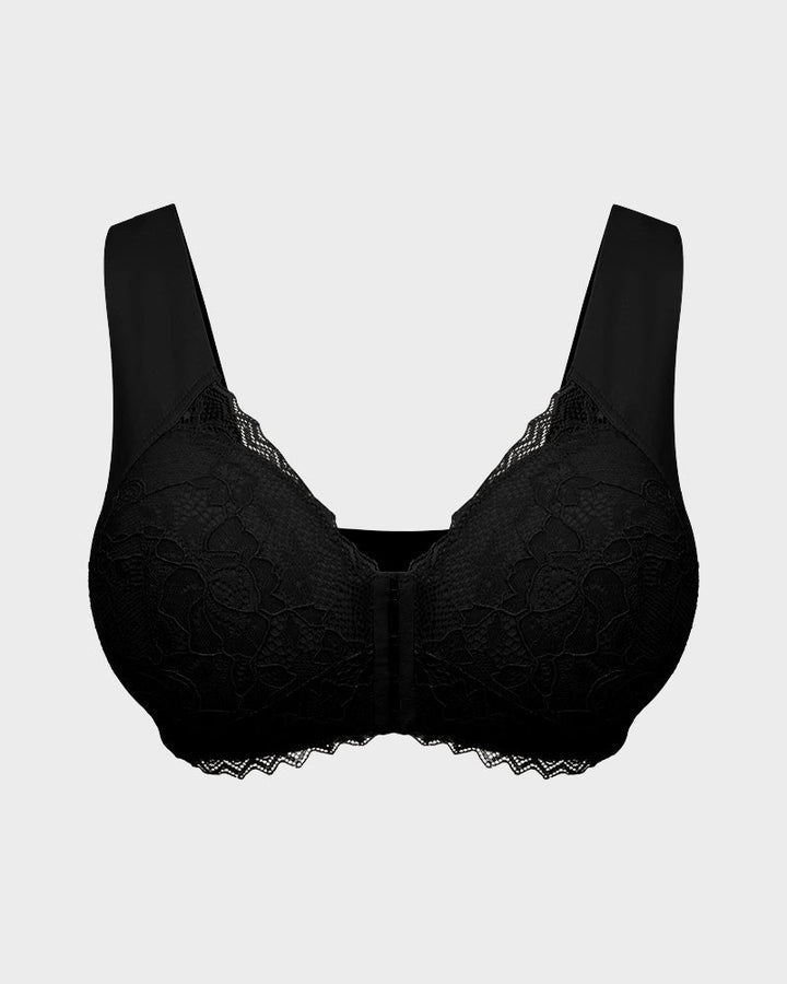Lace Front Closure '5D' Shaping  Wireless Bra