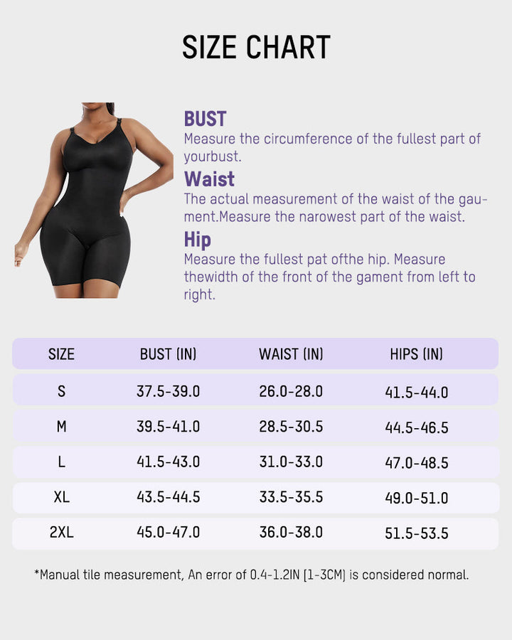 Comfort Sculpt Shapewear Bodysuit with Built-In Bra