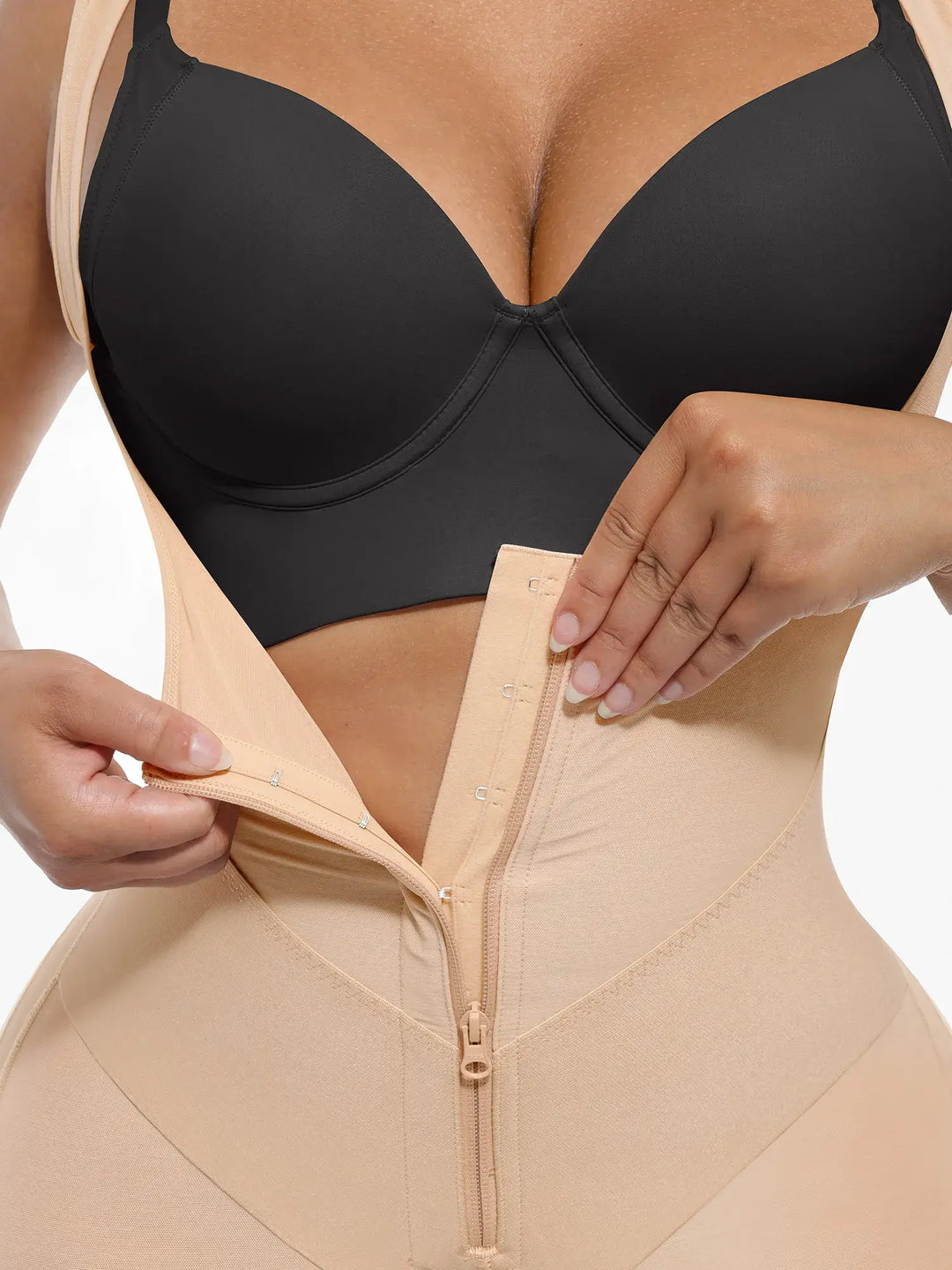 V-Shaped Faja Tummy Control Butt Lift Bodysuit Bundle