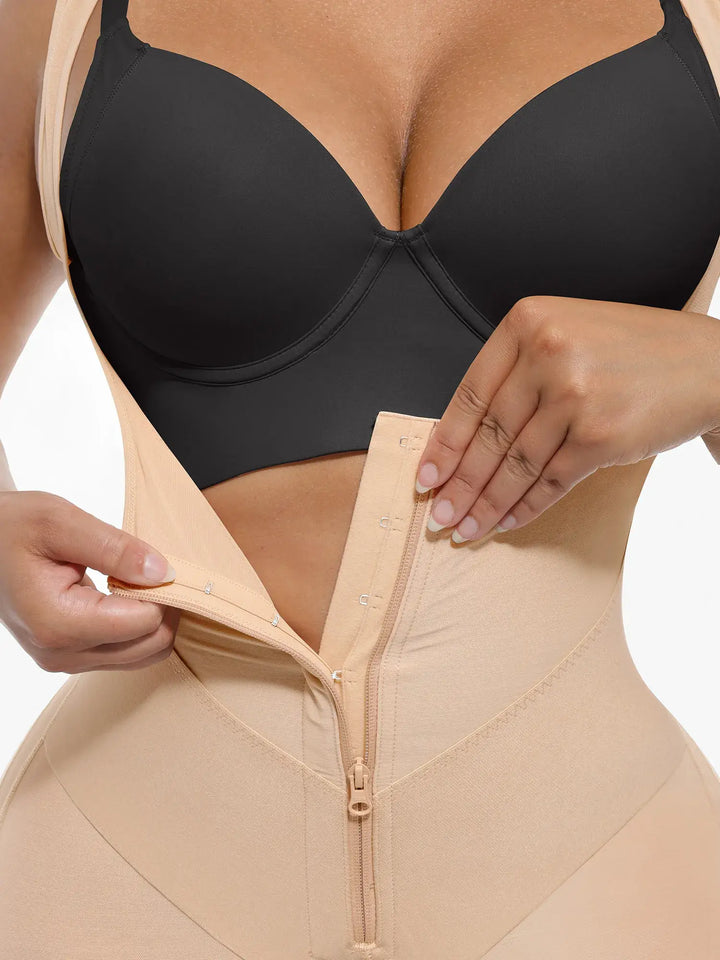 V-Shaped Faja Tummy Control Butt Lift Bodysuit Bundle
