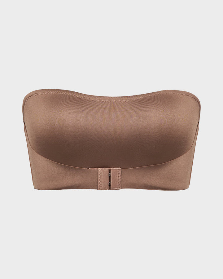 Front Closure Wireless Seamless Bandeau Bra
