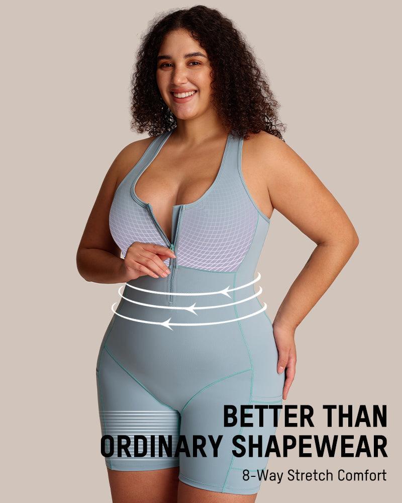 Sculpt & Sweat Sauna Workout Romper
