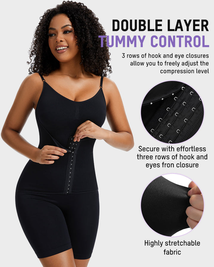 Seamless Double Compression Shaping Bodysuit