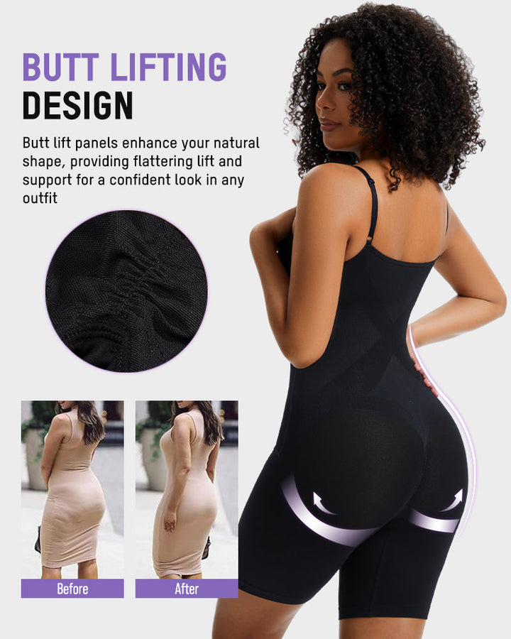 Seamless Double Compression Shaping Bodysuit