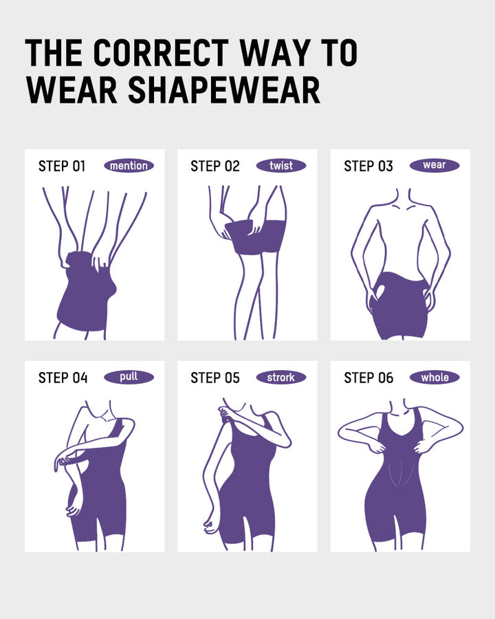 Seamless Full-Body Shaping Bodysuit