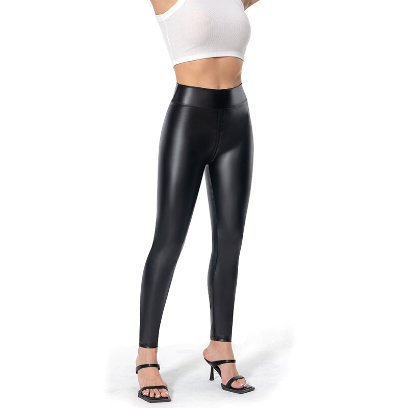 🔥Matte Leather Trousers