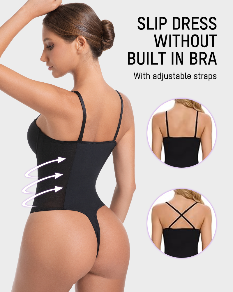 All-in-One Shaping Bodysuit Thong