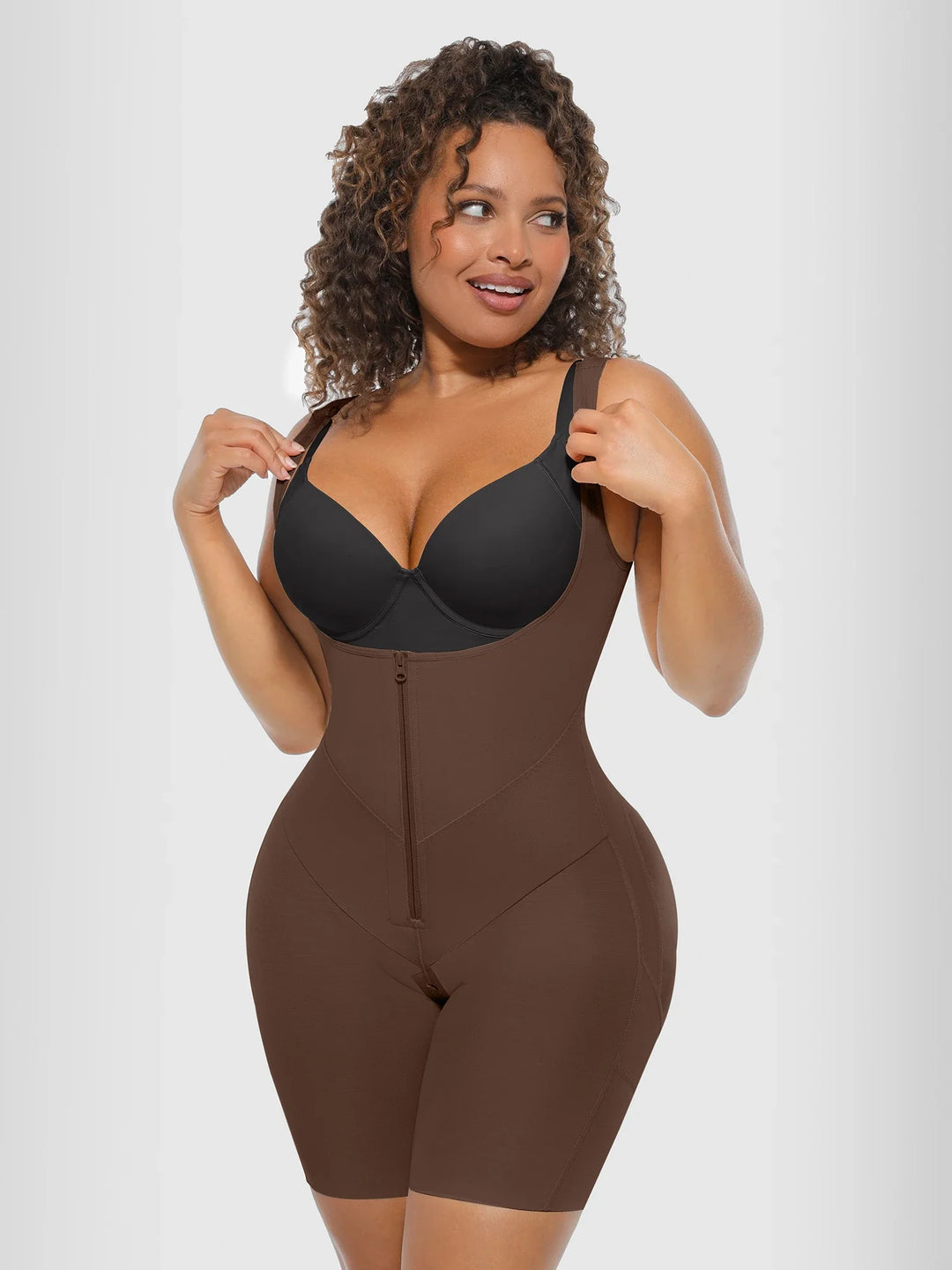 V-Shaped Faja Tummy Control Butt Lift Bodysuit Bundle