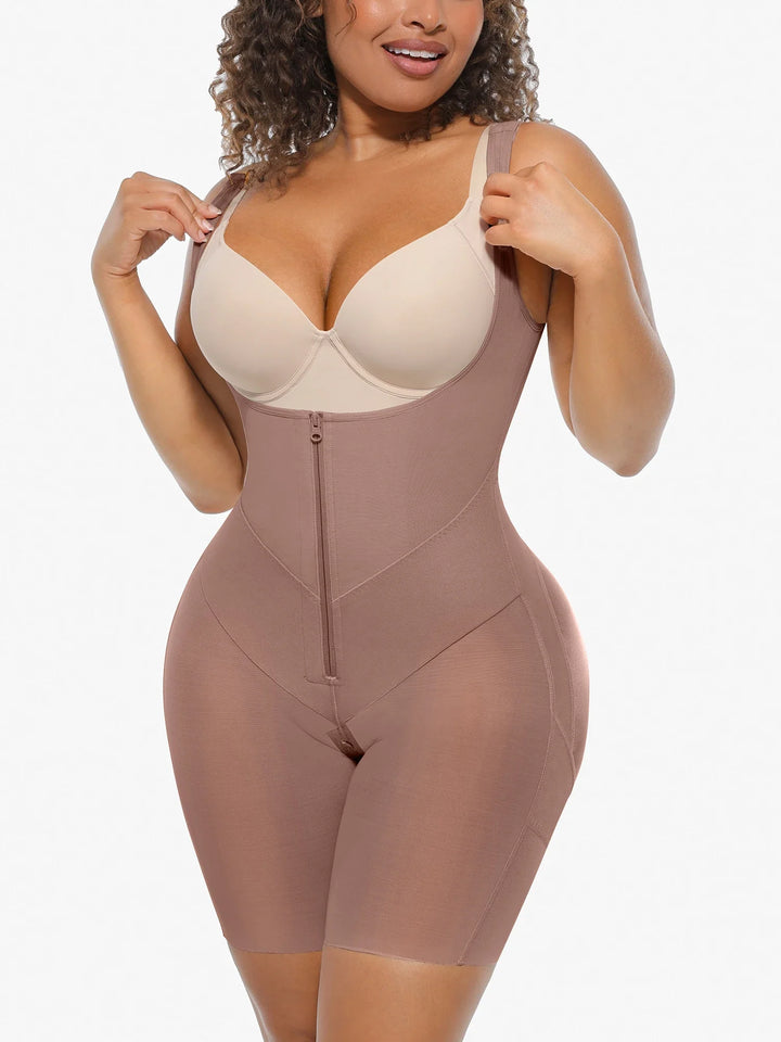 V-Shaped Faja Tummy Control Butt Lift Bodysuit Bundle