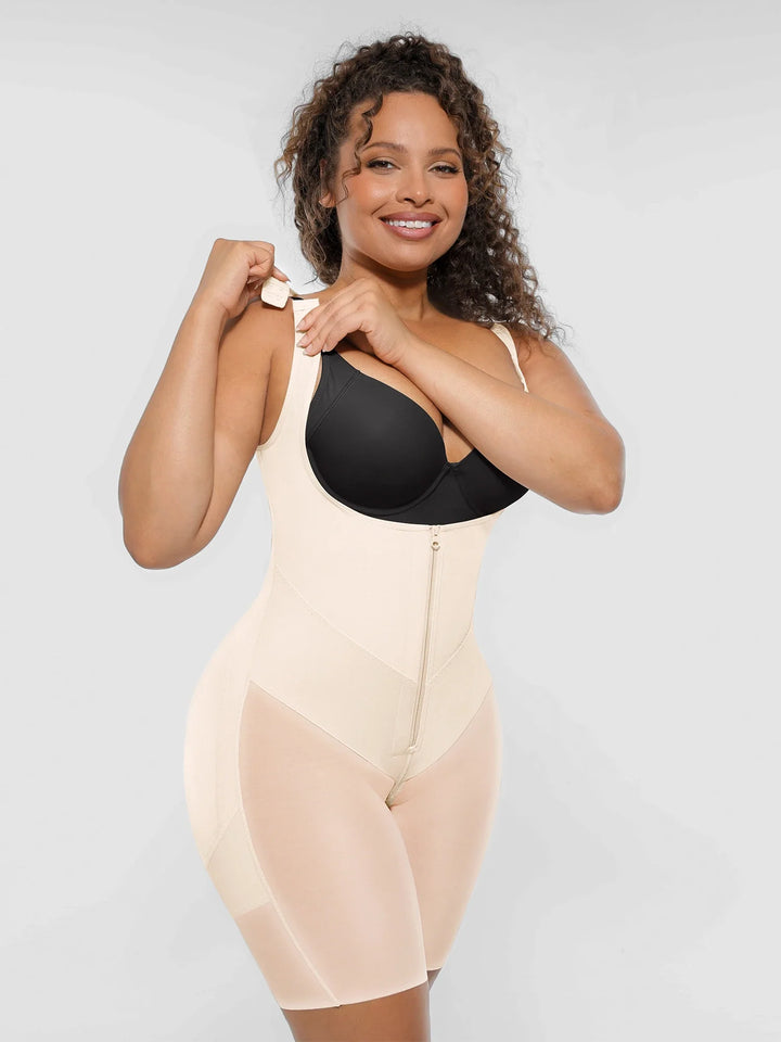 V-Shaped Faja Tummy Control Butt Lift Bodysuit Bundle