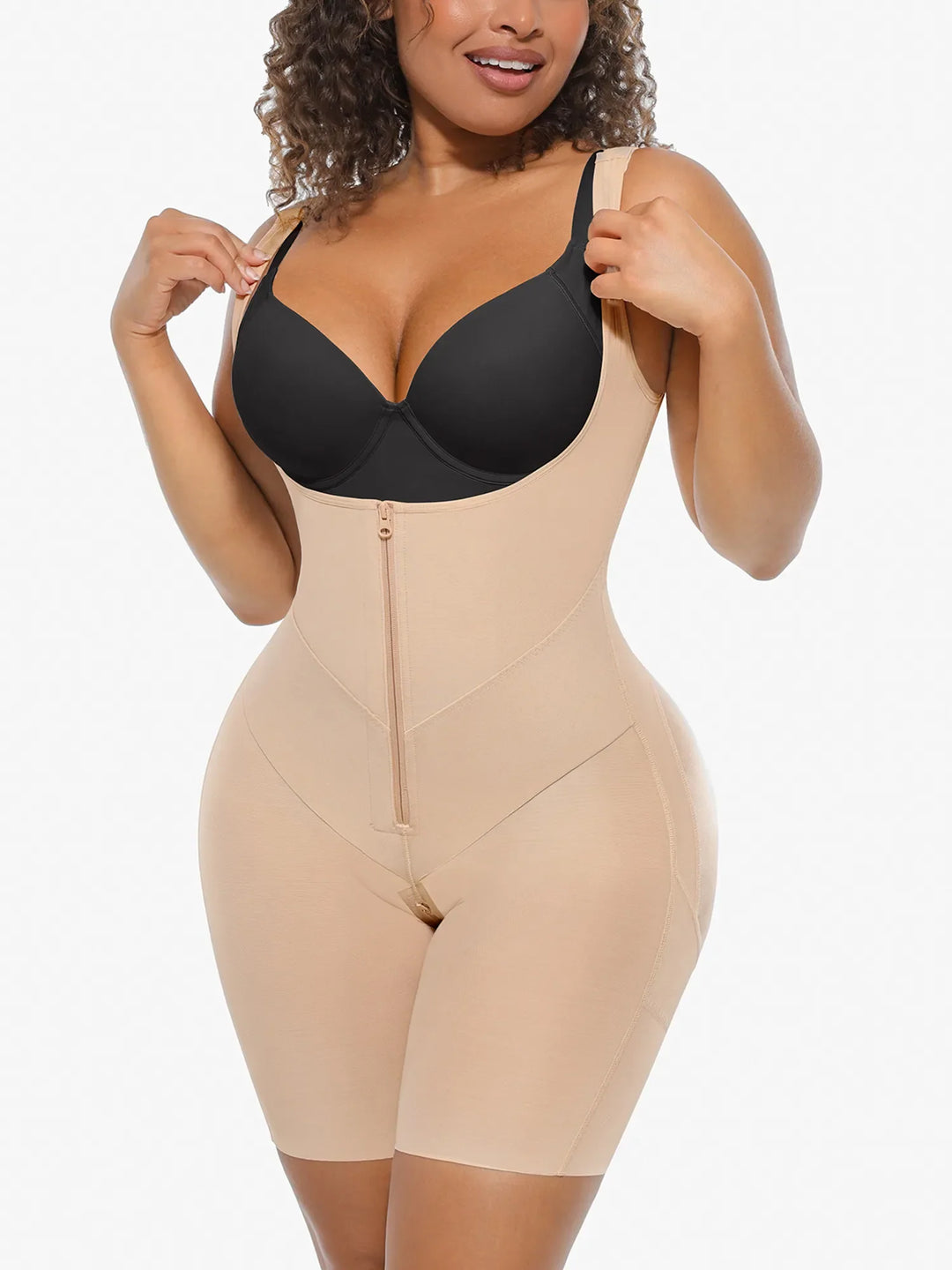 V-Shaped Faja Tummy Control Butt Lift Bodysuit Bundle