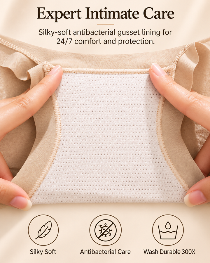 3-Pack Women's High-Waisted Tummy Control Mesh Shaping Panties