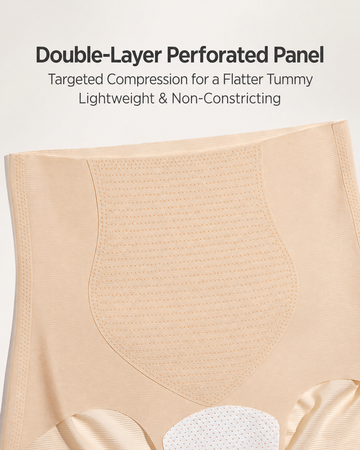 4-Pack Ultra-Thin Seamless High-Waist Breathable Comfort Panties