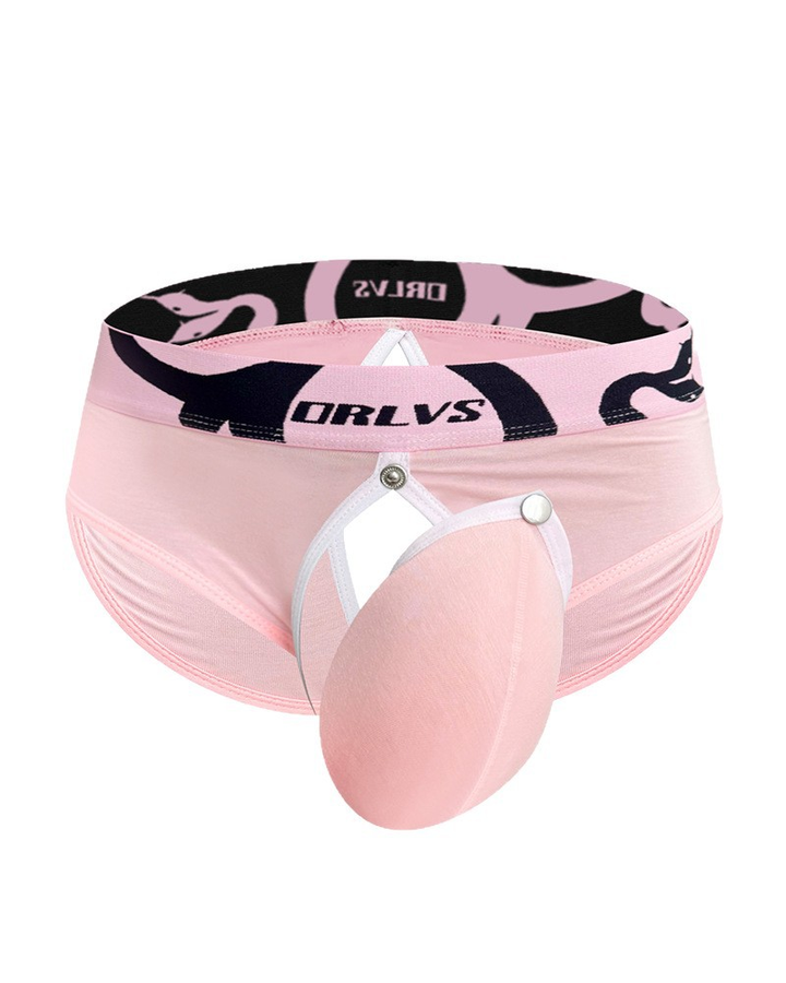 2-Pack Men's Contoured Pouch Low-Rise Briefs