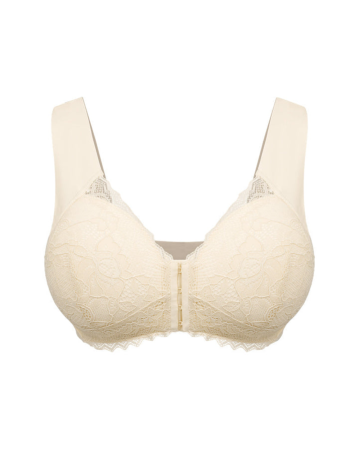 Lace Front Closure '5D' Shaping  Wireless Bra