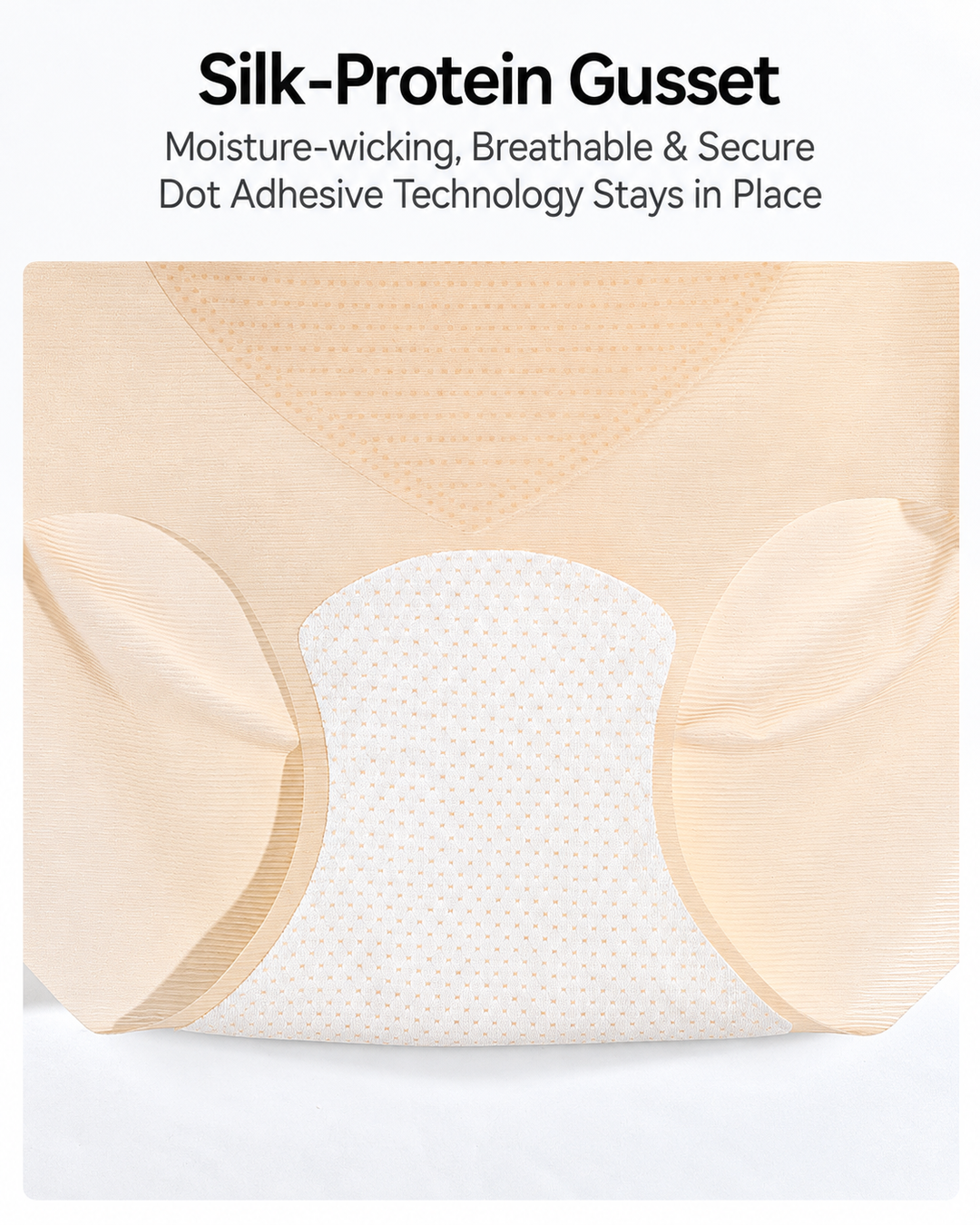 4-Pack Ultra-Thin Seamless High-Waist Breathable Comfort Panties