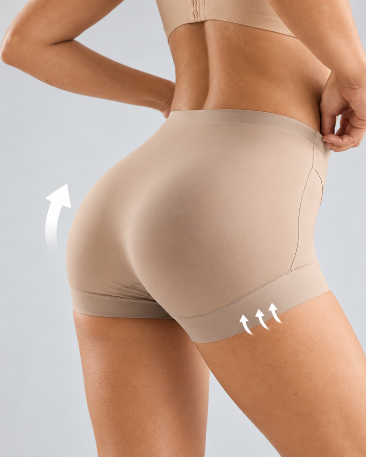 2-Pack High Waist X-Shaped Tummy Control Butt Lifting Shapewear Panties
