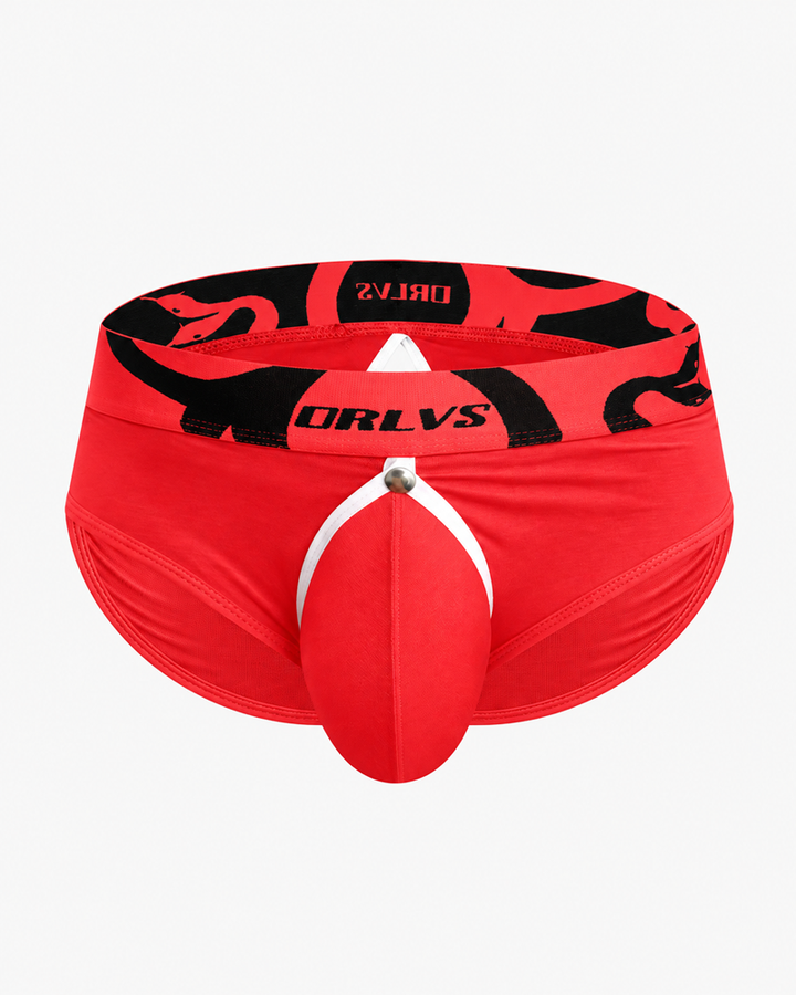 2-Pack Men's Contoured Pouch Low-Rise Briefs